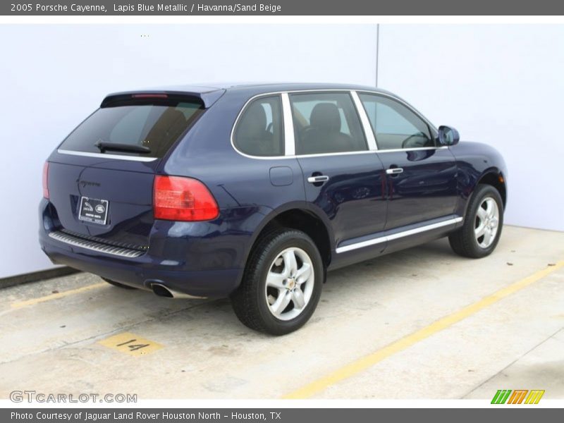 Lapis Blue Metallic / Havanna/Sand Beige 2005 Porsche Cayenne