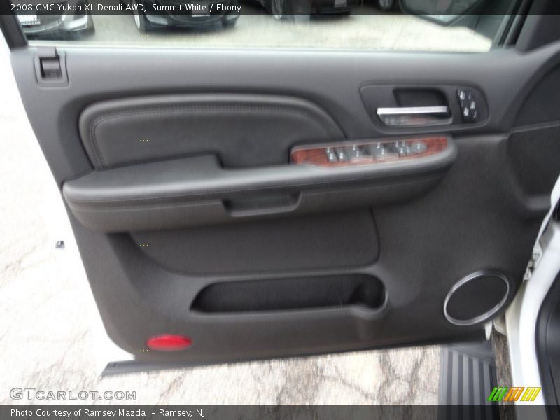 Summit White / Ebony 2008 GMC Yukon XL Denali AWD