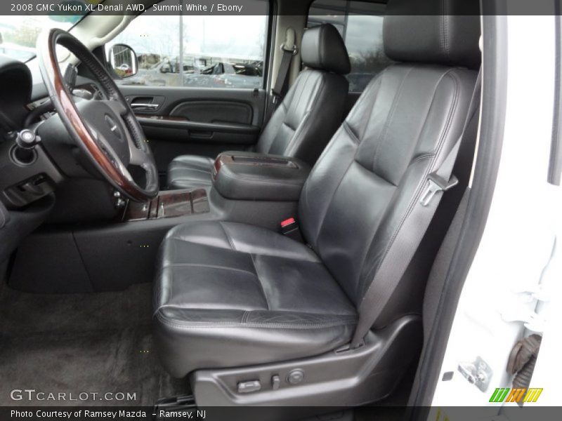 Summit White / Ebony 2008 GMC Yukon XL Denali AWD