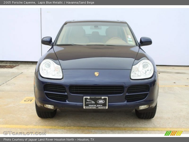 Lapis Blue Metallic / Havanna/Sand Beige 2005 Porsche Cayenne