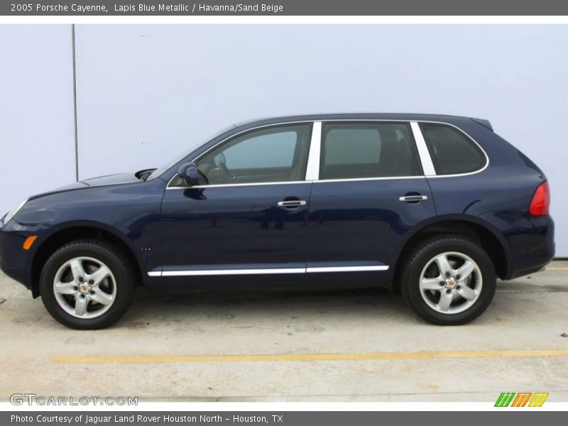 Lapis Blue Metallic / Havanna/Sand Beige 2005 Porsche Cayenne