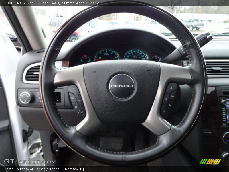 Summit White / Ebony 2008 GMC Yukon XL Denali AWD