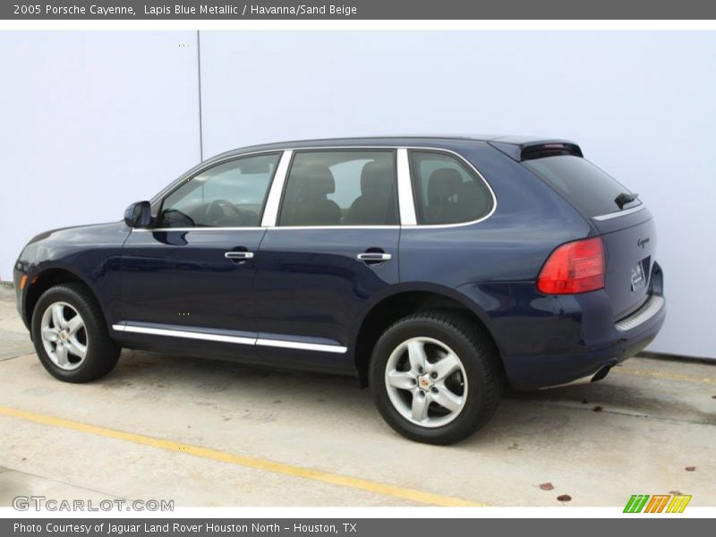 Lapis Blue Metallic / Havanna/Sand Beige 2005 Porsche Cayenne