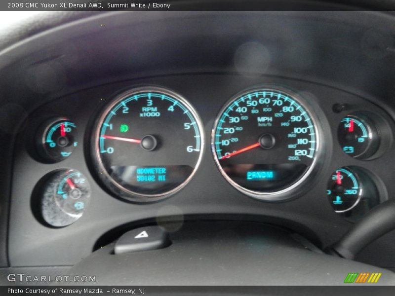 Summit White / Ebony 2008 GMC Yukon XL Denali AWD