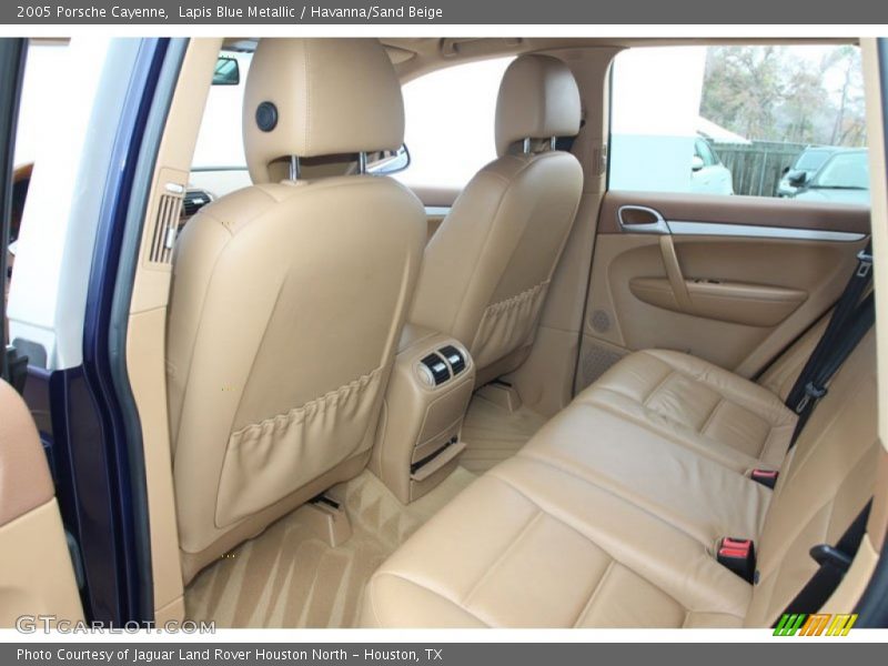 Lapis Blue Metallic / Havanna/Sand Beige 2005 Porsche Cayenne
