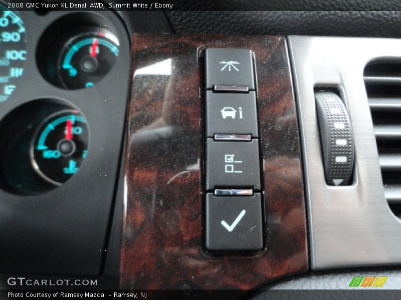 Summit White / Ebony 2008 GMC Yukon XL Denali AWD