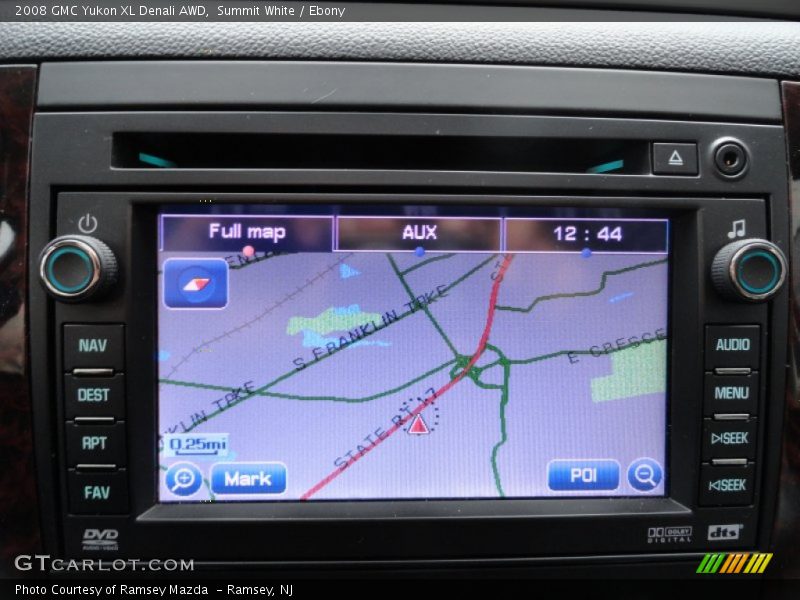 Summit White / Ebony 2008 GMC Yukon XL Denali AWD