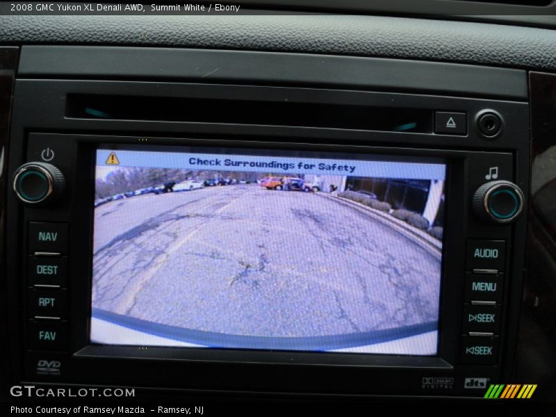 Summit White / Ebony 2008 GMC Yukon XL Denali AWD