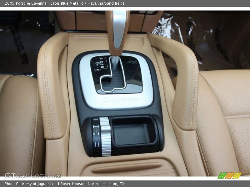 Lapis Blue Metallic / Havanna/Sand Beige 2005 Porsche Cayenne