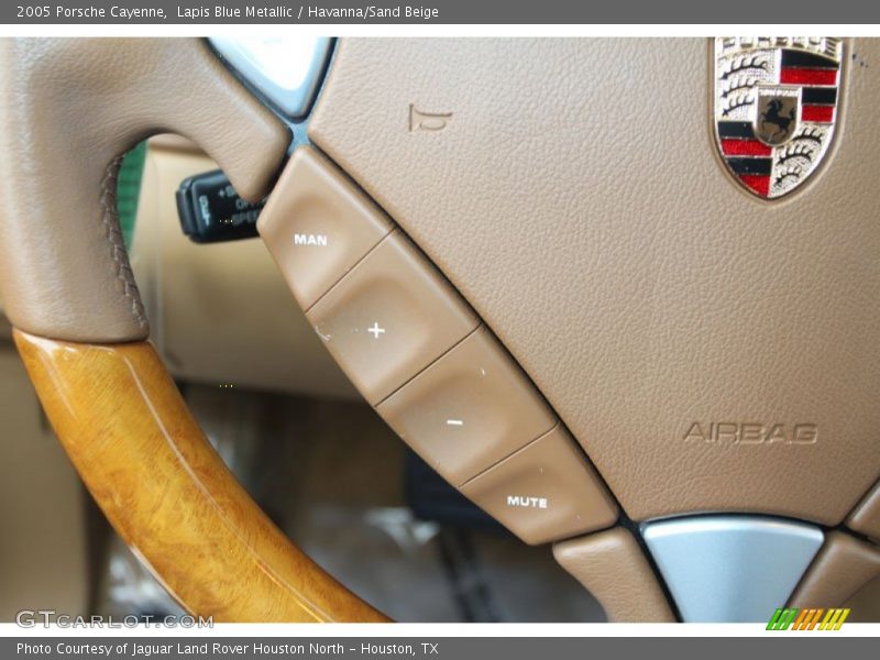 Lapis Blue Metallic / Havanna/Sand Beige 2005 Porsche Cayenne