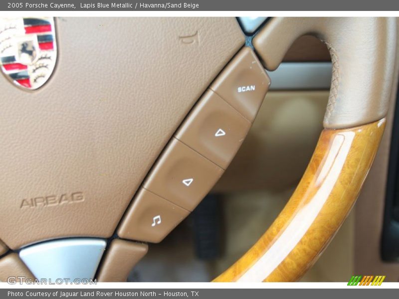 Lapis Blue Metallic / Havanna/Sand Beige 2005 Porsche Cayenne