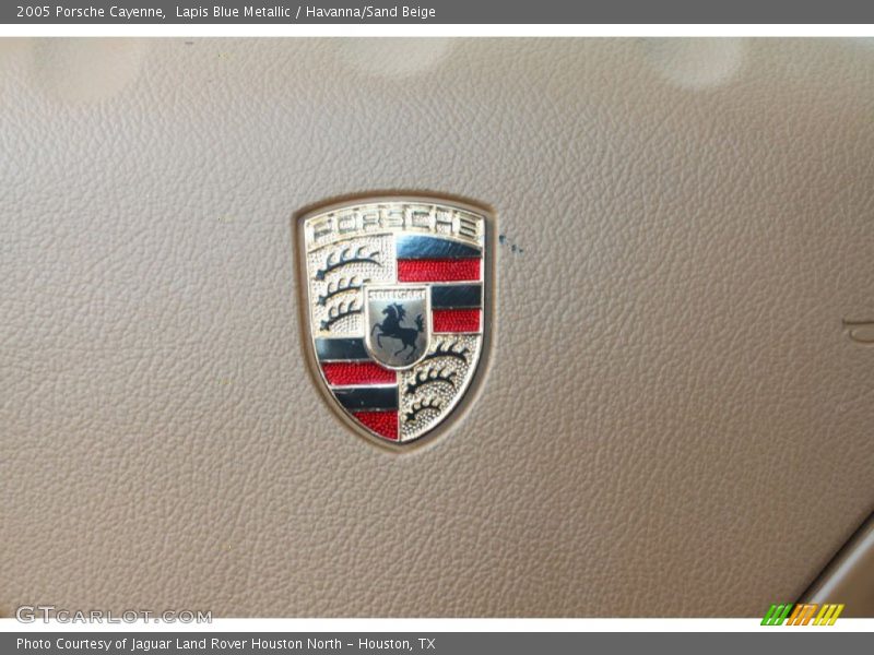 Lapis Blue Metallic / Havanna/Sand Beige 2005 Porsche Cayenne