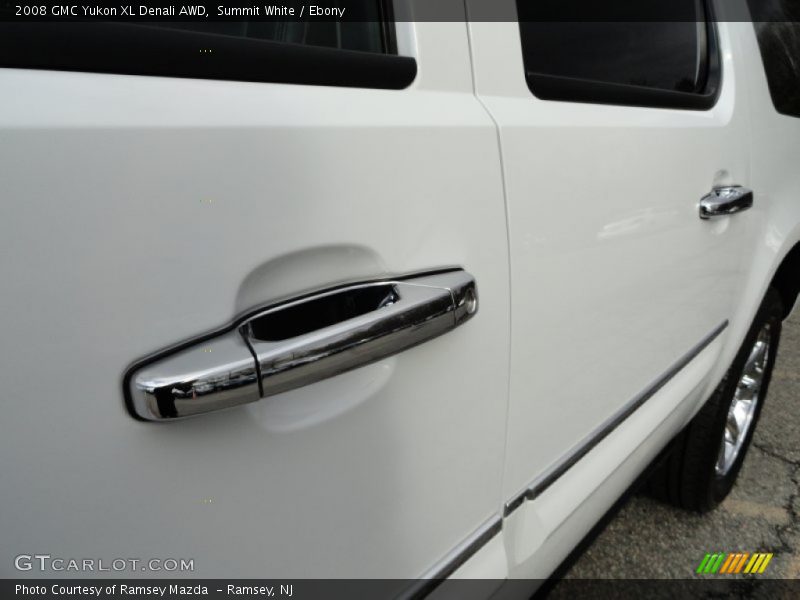 Summit White / Ebony 2008 GMC Yukon XL Denali AWD
