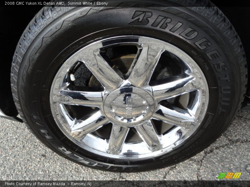 Summit White / Ebony 2008 GMC Yukon XL Denali AWD