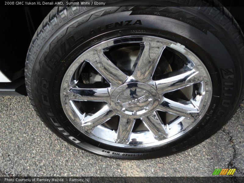 Summit White / Ebony 2008 GMC Yukon XL Denali AWD