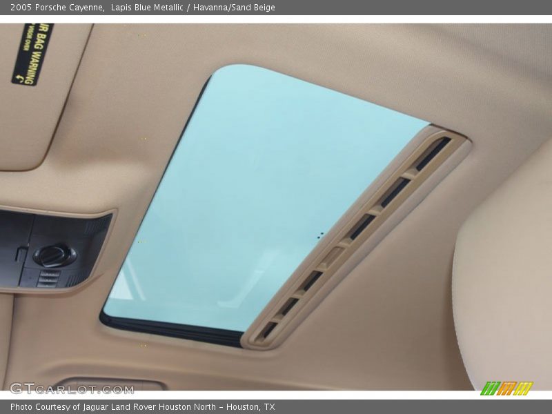 Lapis Blue Metallic / Havanna/Sand Beige 2005 Porsche Cayenne