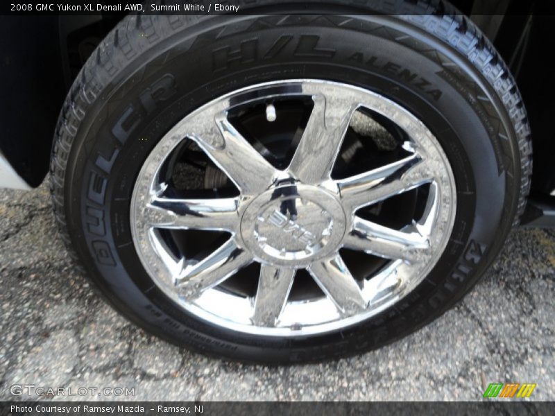 Summit White / Ebony 2008 GMC Yukon XL Denali AWD