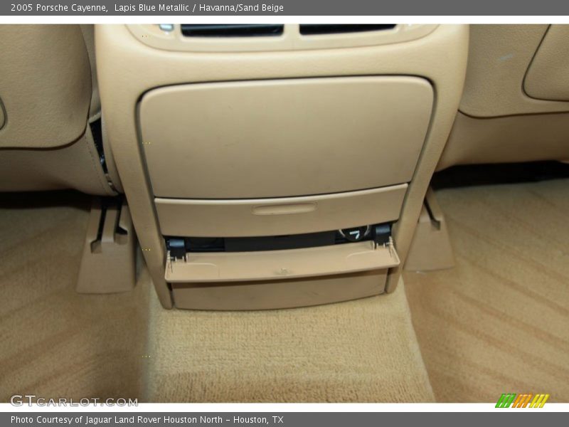 Lapis Blue Metallic / Havanna/Sand Beige 2005 Porsche Cayenne