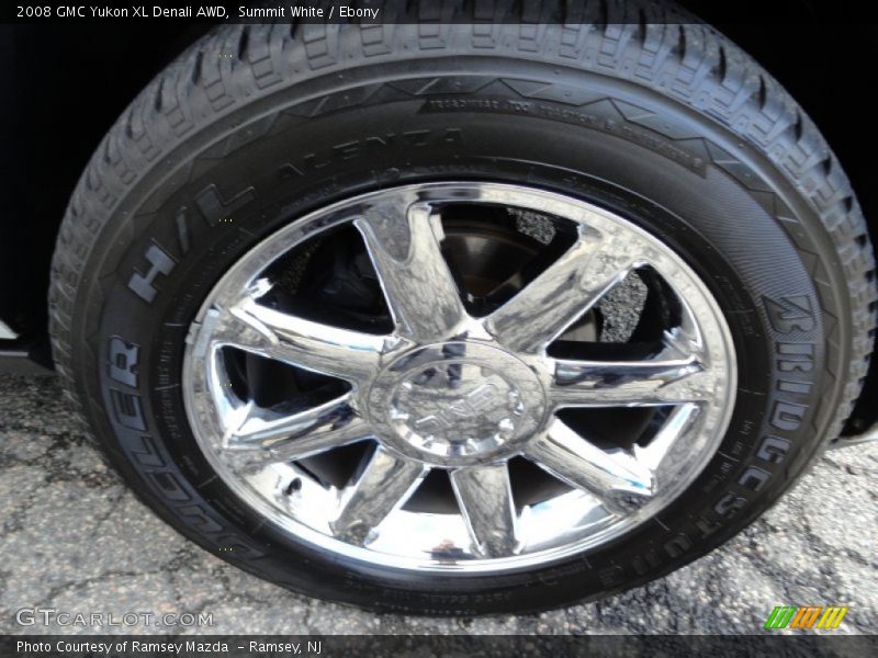 Summit White / Ebony 2008 GMC Yukon XL Denali AWD