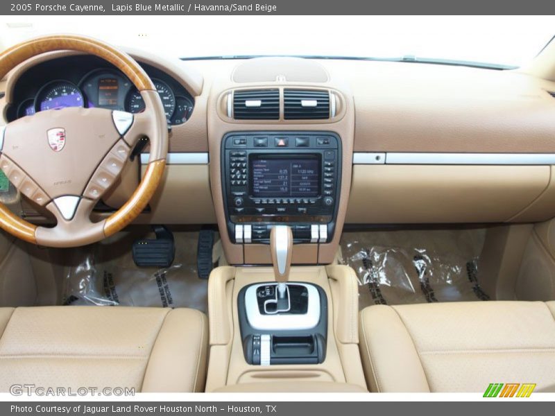 Lapis Blue Metallic / Havanna/Sand Beige 2005 Porsche Cayenne