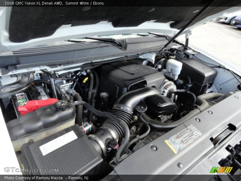 Summit White / Ebony 2008 GMC Yukon XL Denali AWD