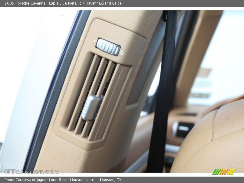 Lapis Blue Metallic / Havanna/Sand Beige 2005 Porsche Cayenne