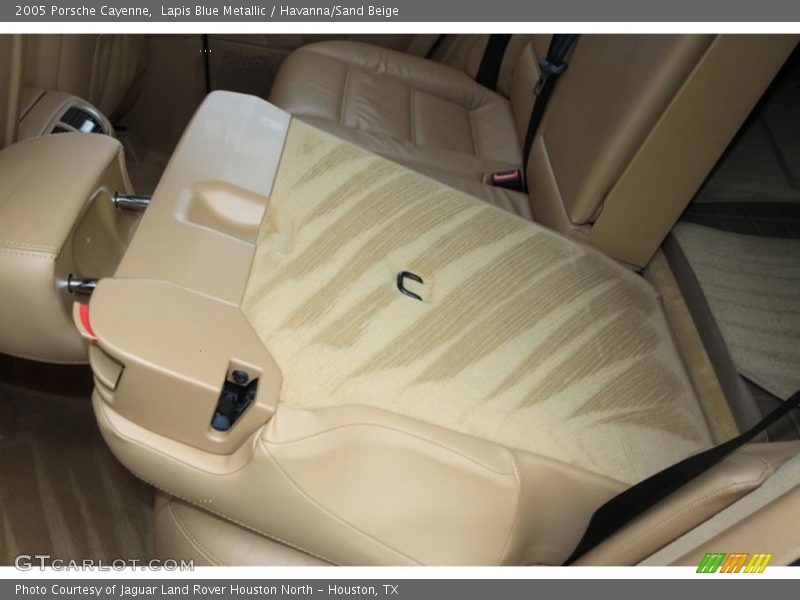 Lapis Blue Metallic / Havanna/Sand Beige 2005 Porsche Cayenne