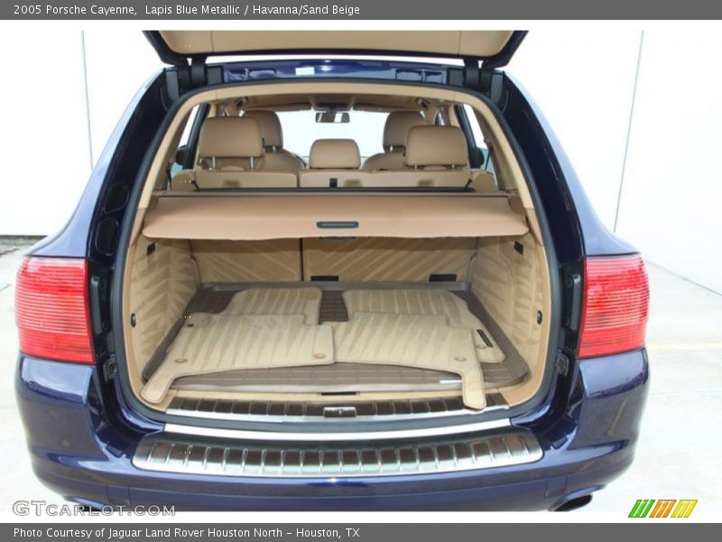 Lapis Blue Metallic / Havanna/Sand Beige 2005 Porsche Cayenne