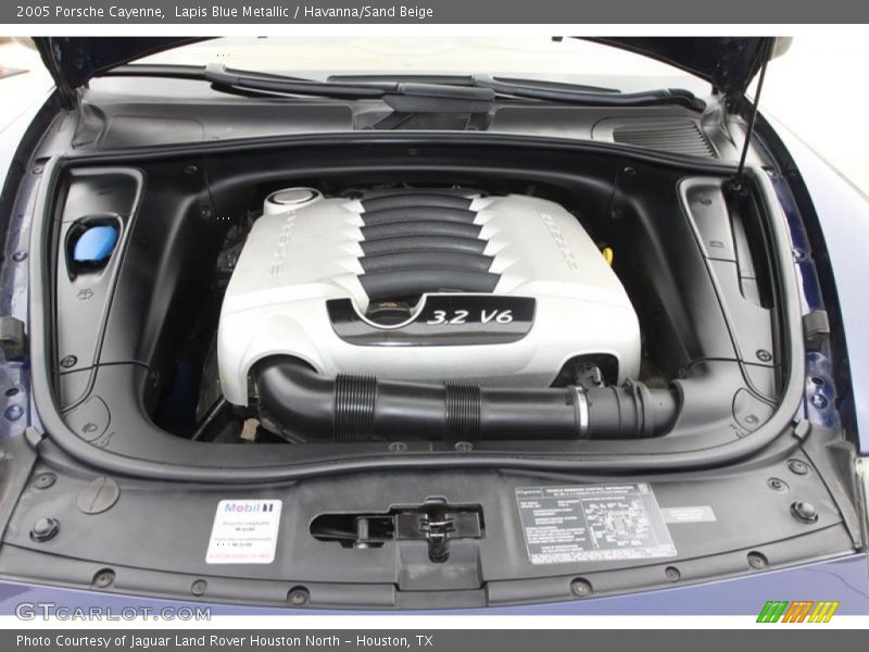 Lapis Blue Metallic / Havanna/Sand Beige 2005 Porsche Cayenne