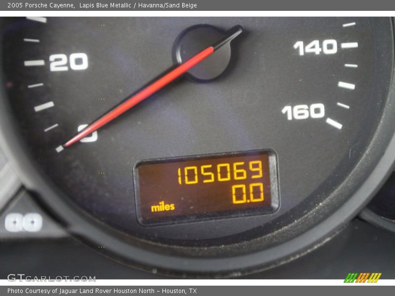 Lapis Blue Metallic / Havanna/Sand Beige 2005 Porsche Cayenne