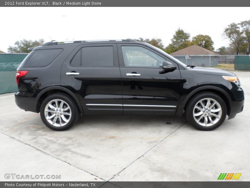  2012 Explorer XLT Black