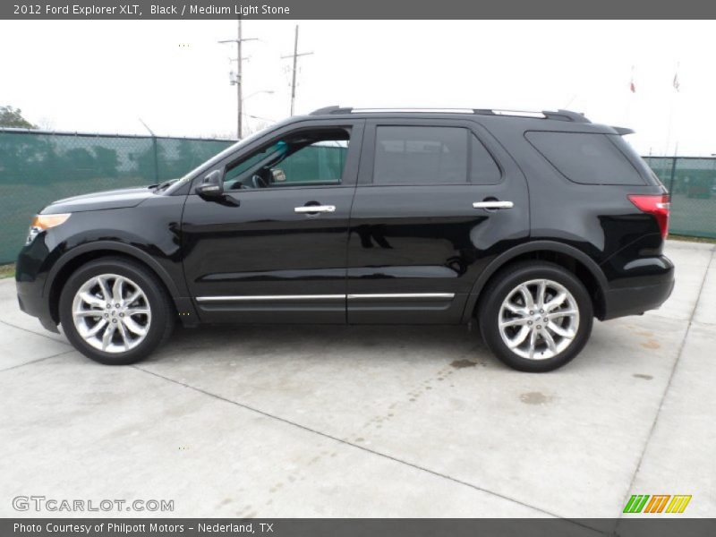  2012 Explorer XLT Black