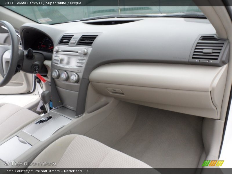 Super White / Bisque 2011 Toyota Camry LE