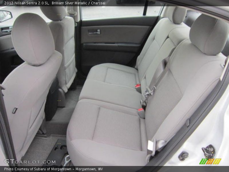Brilliant Silver Metallic / Charcoal 2012 Nissan Sentra 2.0 SL