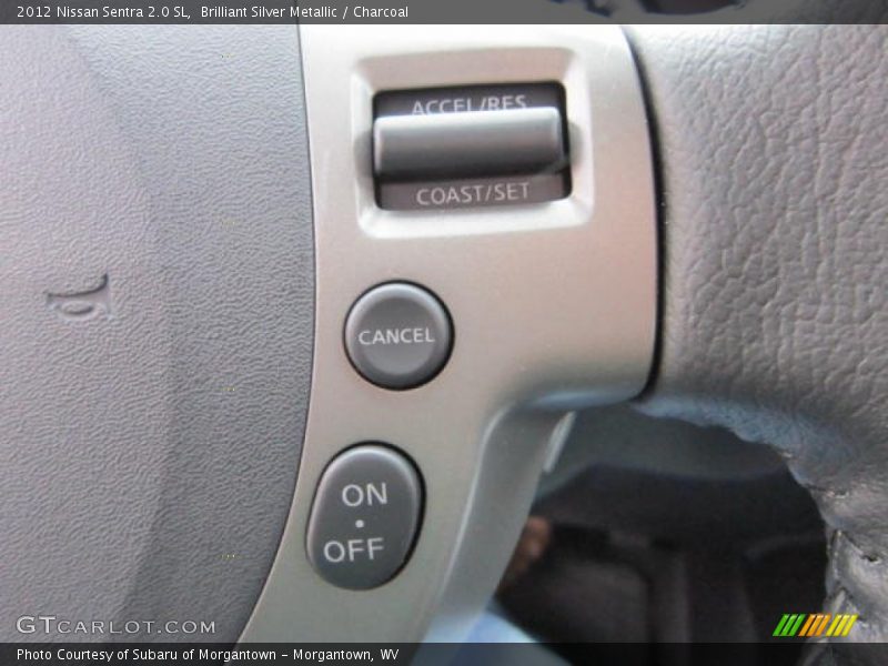 Brilliant Silver Metallic / Charcoal 2012 Nissan Sentra 2.0 SL