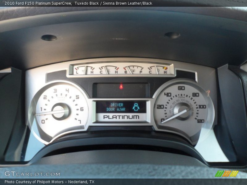  2010 F150 Platinum SuperCrew Platinum SuperCrew Gauges