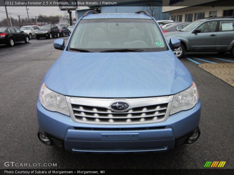 Ice Blue Metallic / Platinum 2012 Subaru Forester 2.5 X Premium