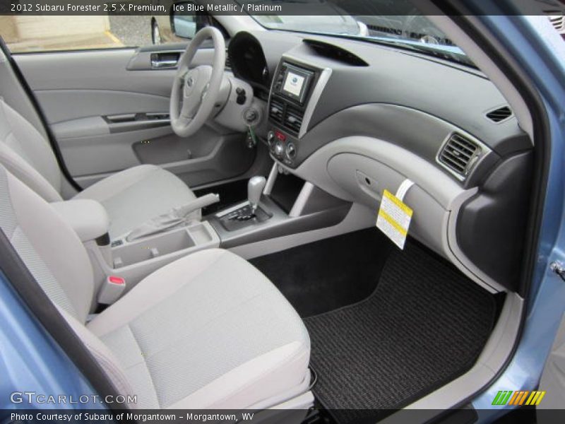  2012 Forester 2.5 X Premium Platinum Interior