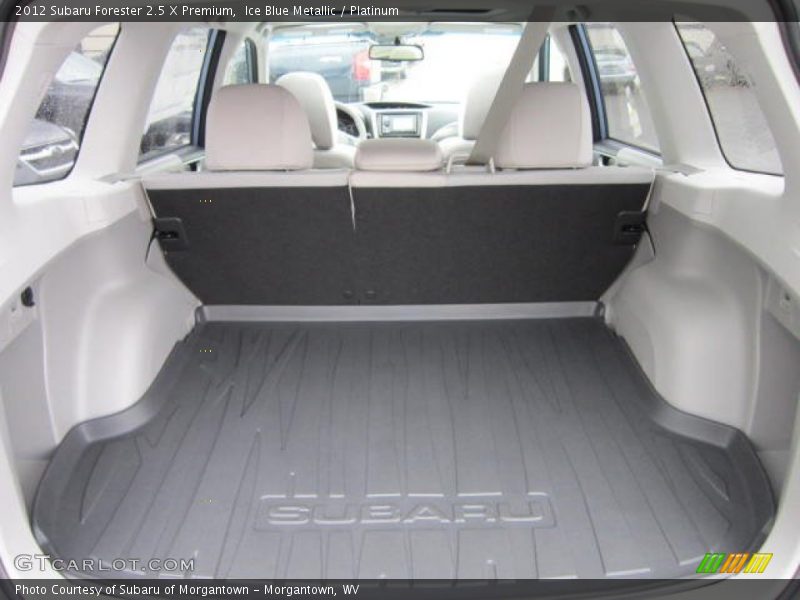 Ice Blue Metallic / Platinum 2012 Subaru Forester 2.5 X Premium
