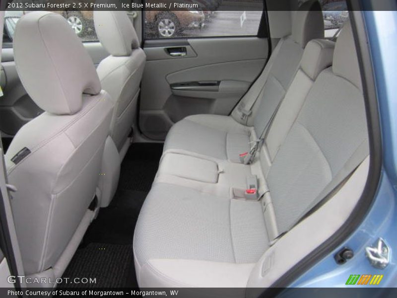 Ice Blue Metallic / Platinum 2012 Subaru Forester 2.5 X Premium
