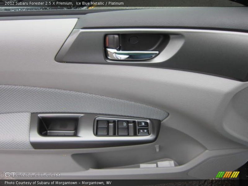 Ice Blue Metallic / Platinum 2012 Subaru Forester 2.5 X Premium