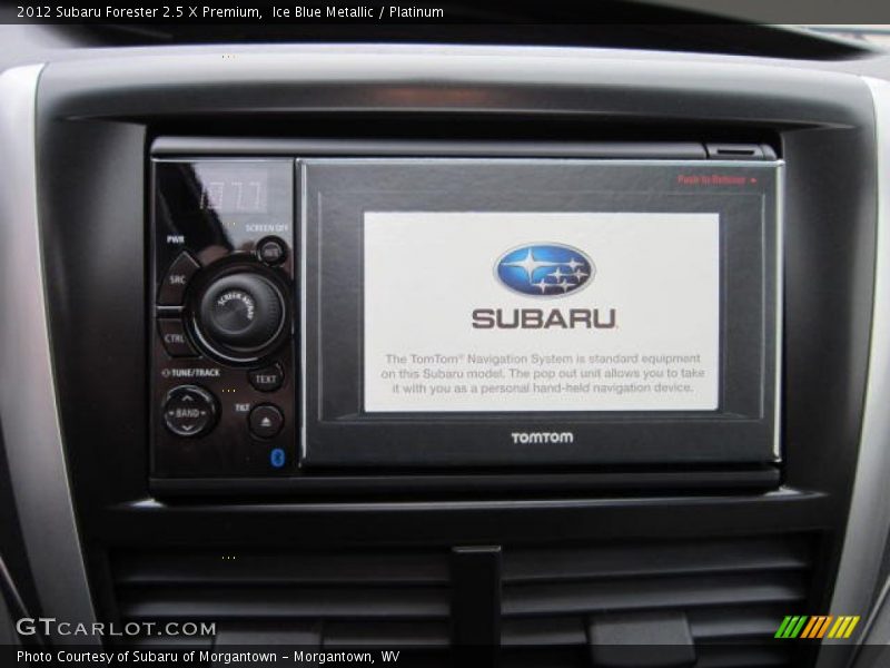 Ice Blue Metallic / Platinum 2012 Subaru Forester 2.5 X Premium