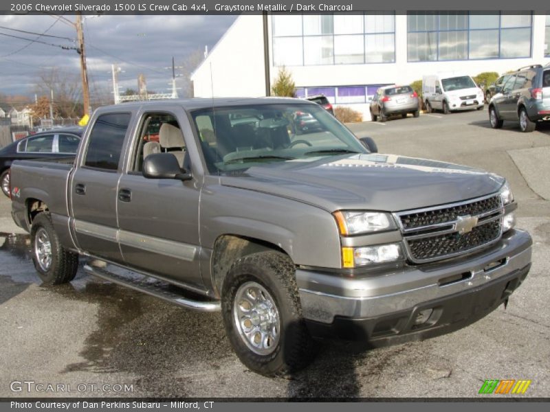 Graystone Metallic / Dark Charcoal 2006 Chevrolet Silverado 1500 LS Crew Cab 4x4