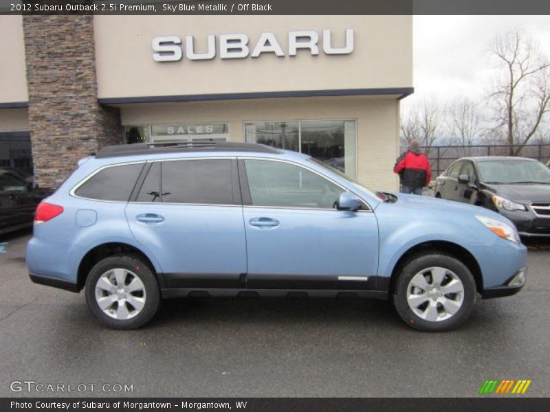  2012 Outback 2.5i Premium Sky Blue Metallic