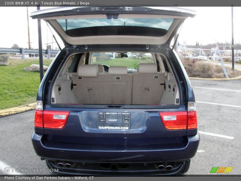 Toledo Blue Metallic / Beige 2006 BMW X5 4.4i