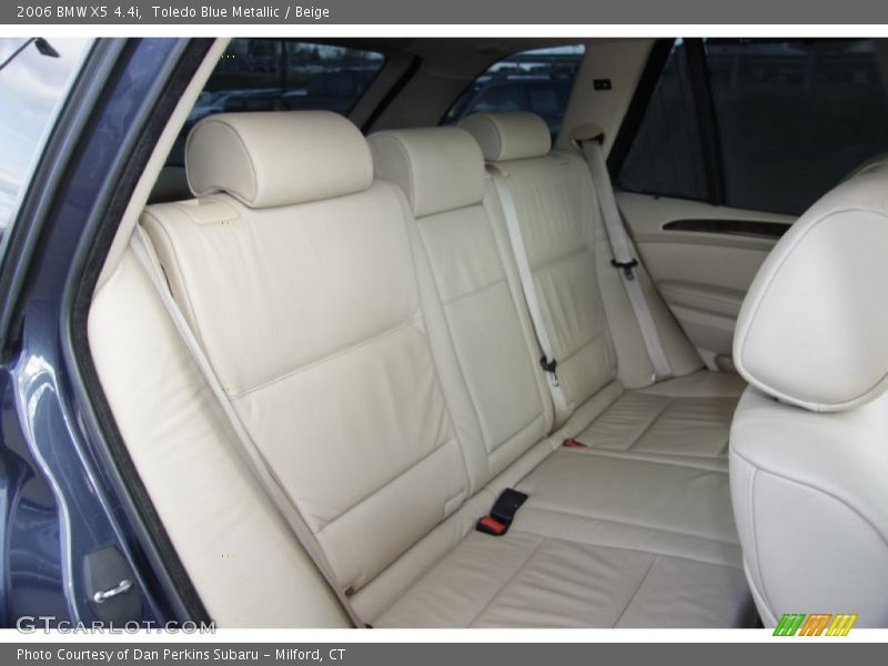 Toledo Blue Metallic / Beige 2006 BMW X5 4.4i
