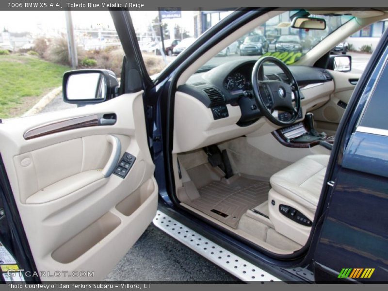 Toledo Blue Metallic / Beige 2006 BMW X5 4.4i