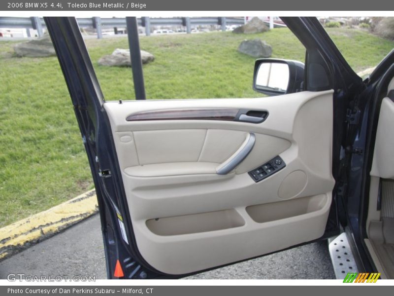 Toledo Blue Metallic / Beige 2006 BMW X5 4.4i