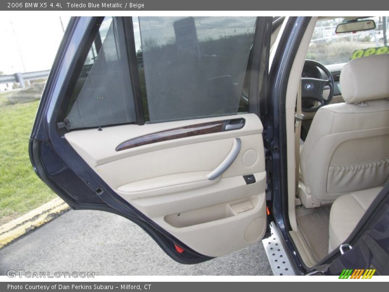 Toledo Blue Metallic / Beige 2006 BMW X5 4.4i
