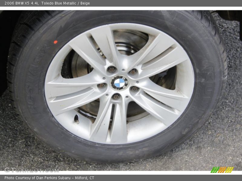 Toledo Blue Metallic / Beige 2006 BMW X5 4.4i